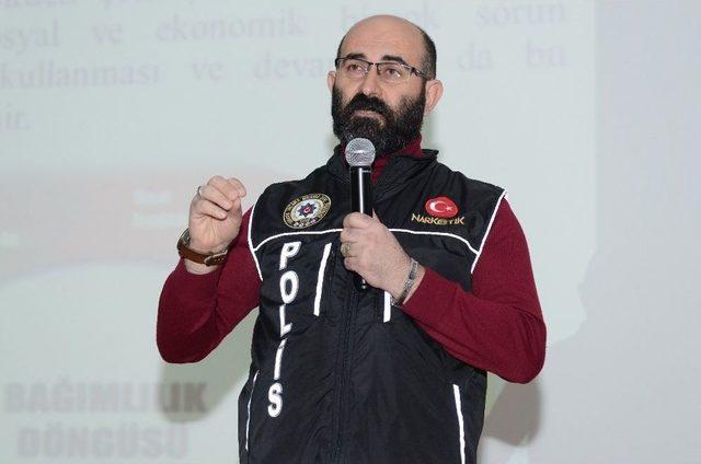 Narkotim’den Belediye Temizlik Personeline Seminer