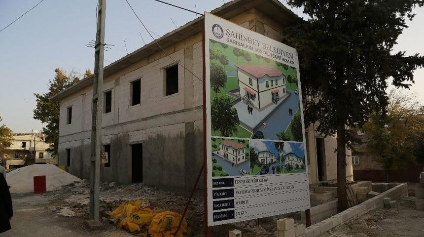 Şahinbey&rsquo;den Sarısalkım&rsquo;a Sosyal Tesis