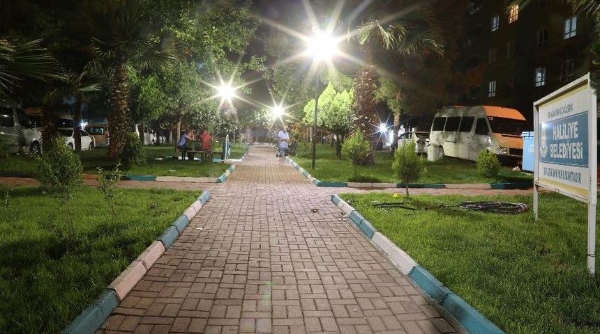 Haliliye’de Parklar Güvenli Hale Getiriliyor