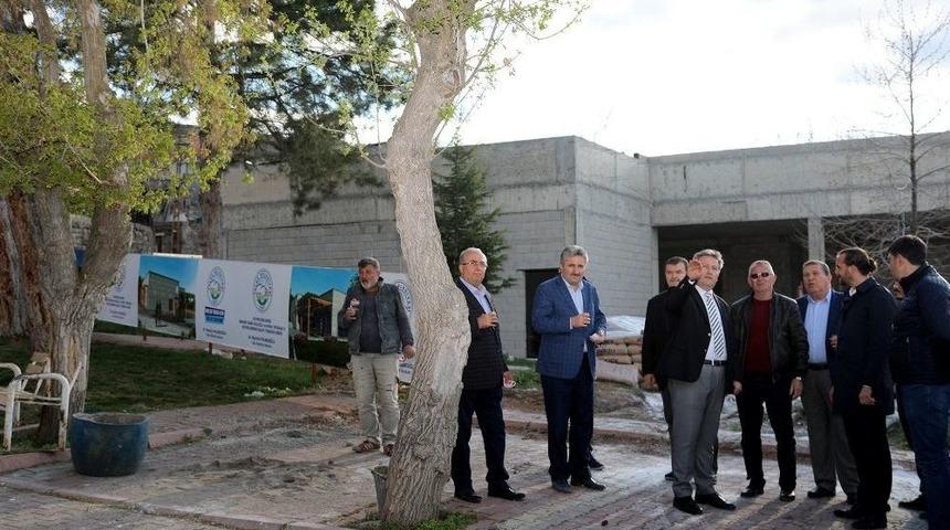 Başkan Palancıoğlu, End&uuml;rl&uuml;k Sosyal Tesisinde İncelemede Bulundu