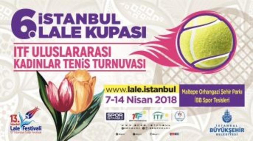 İstanbul&rsquo;da Uluslararası Lale Kupası Tenis Turnuvası Heyecanı