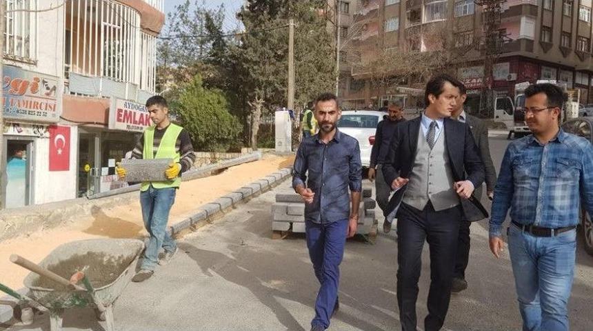 Artuklu Modern Kaldırımlara Kavuşuyor