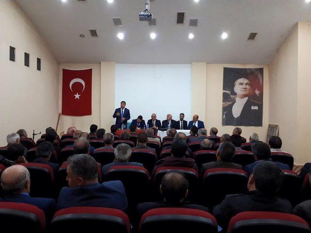 Ak Parti Kars İl Başkanı Çalkın, Sarıkamışlı Muhtarlara Bir Araya Geldi