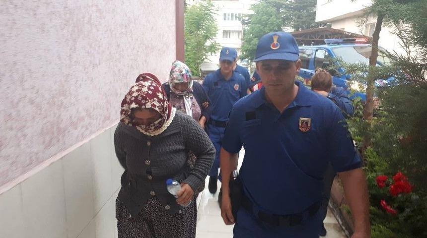 Jandarmaya Yakalanan Su&ccedil; Makinesi 5 Kişi Tutuklandı