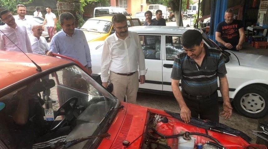 Ak Parti İl Başkanı Özmen, Seçim Çalışmalarını Koçarlı’da Devam Etti