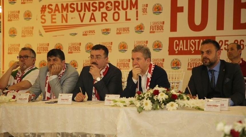 Başkan Taş&ccedil;ı: "herşey Samsunspor İ&ccedil;in"
