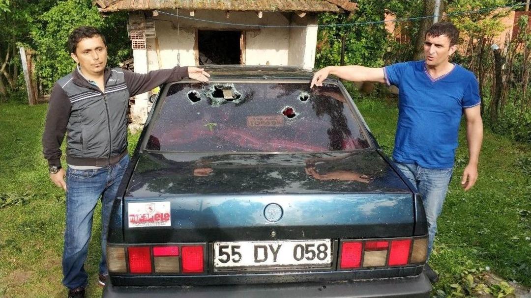 Samsun&rsquo;da Yumurta B&uuml;y&uuml;kl&uuml;ğ&uuml;nde Yağan Dolu Hayatı Fel&ccedil; Etti