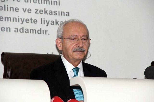 Chp Lideri Kılıçdaroğlu: 