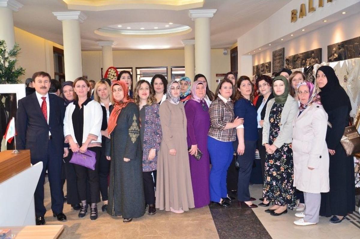 Polis Eşlerinden El Sanatları Sergisi