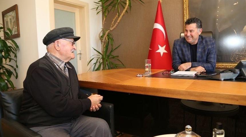 Alevi Bektaşi Derneğinden Başkan Kocadon&rsquo;a Ziyaret