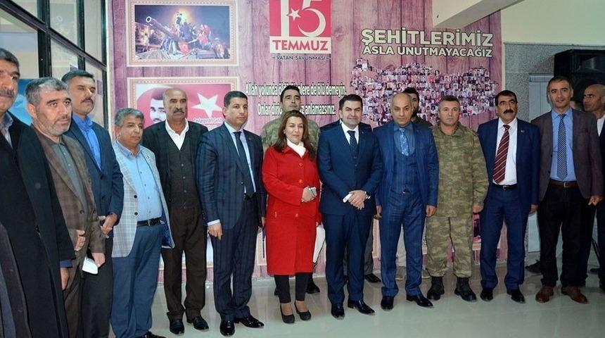 Ceylanpınar’da Kütüphane Ve 15 Temmuz Köşesi Törenle Açıldı
