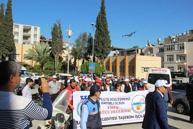 Samandağ Belediyesi’nde Toplu Sözleşme İmzalandı