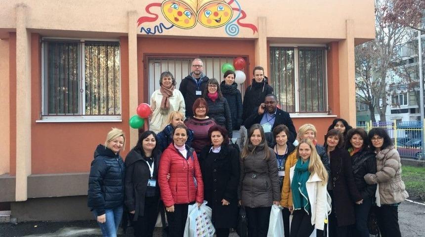 Naciye Kabakçı Anaokulu Bulgaristan’da Göz Kamaştırdı