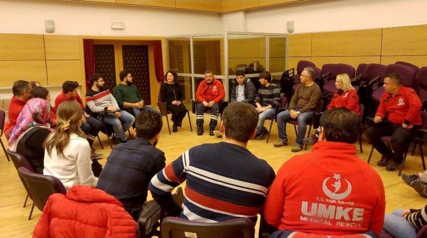 Afetlere Y&ouml;nelik Psikolojik Ve Sosyolojik Y&ouml;netim Projesi Ger&ccedil;ekleştirildi