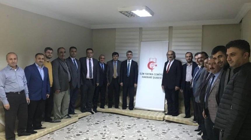 Genel M&uuml;d&uuml;r Yılmaz&rsquo;dan İlim Yayma Cemiyetine Ziyaret