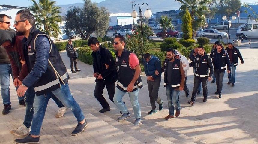 122 Kilo Esrarla Yakalanan 7 Kişi Adliyeye Sevk Edildi