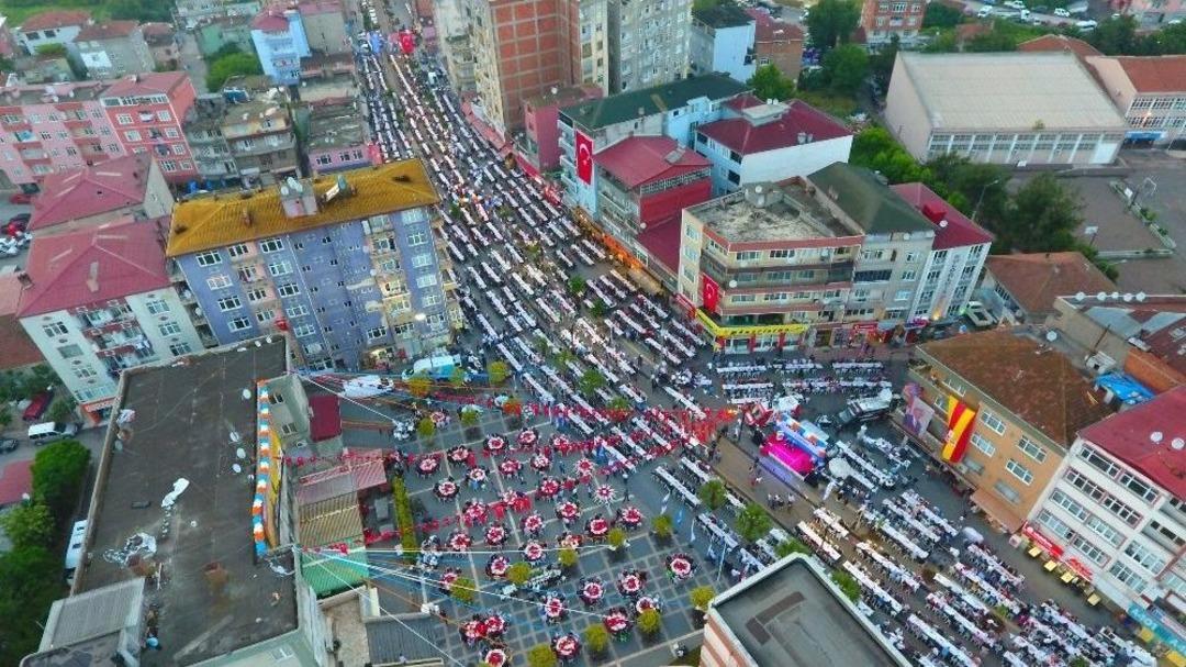 Samsun&rsquo;un En B&uuml;y&uuml;k İftar Sofrası