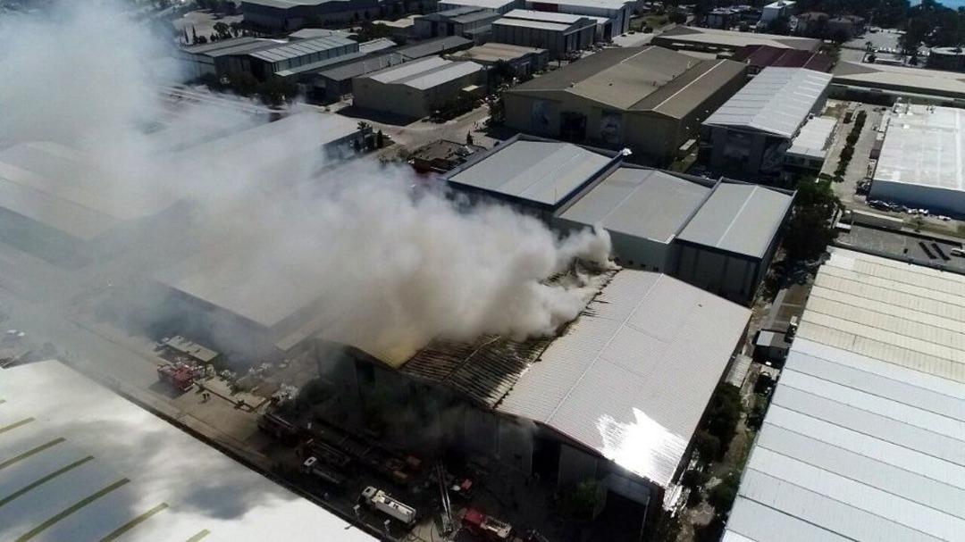 Antalya&rsquo;da Tersane Yangını Tamamen S&ouml;nd&uuml;r&uuml;ld&uuml;