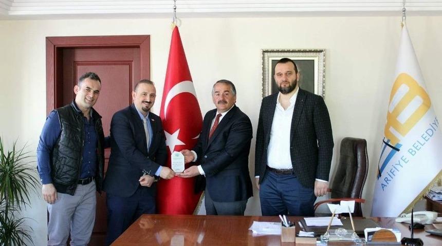 Kışla&ccedil;ay Sevdası Derneğinden Başkan Karakulluk&ccedil;u&rsquo;ya Ziyaret