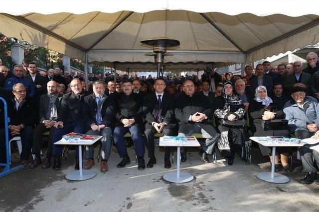 Ümraniye’de Hacı Nurten Camii Ve Sosyal Tesisinin Temeli Törenle Atıldı