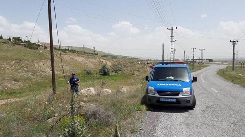 250 Metre Enerji Nakil Kablosu &Ccedil;alan Zanlı Yakalandı