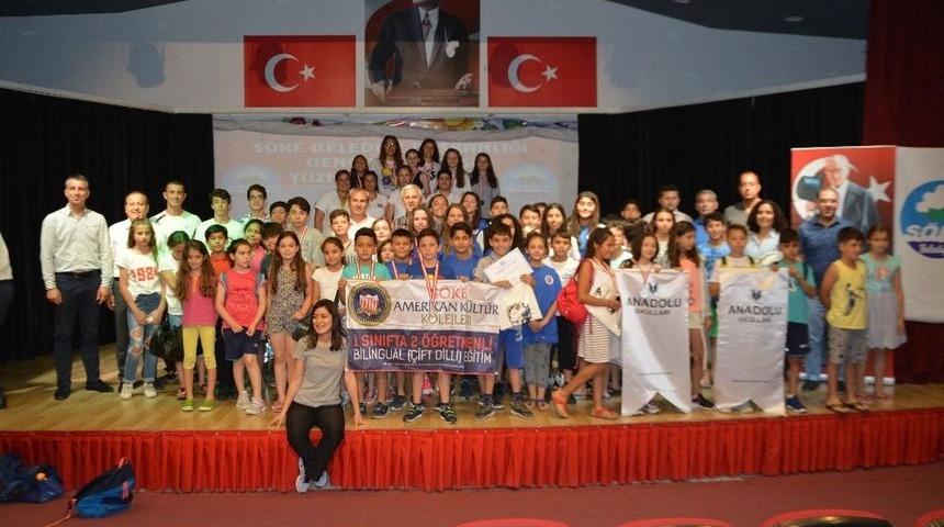 Söke’de Yüzme Şampiyonası Yapıldı