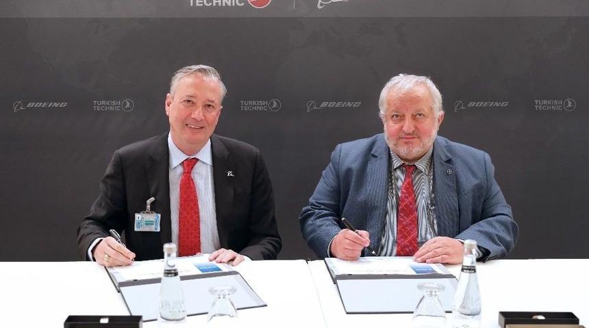 Türk Havayolları Boeing İle Uçak Bakım Anlaşması İmzaladı