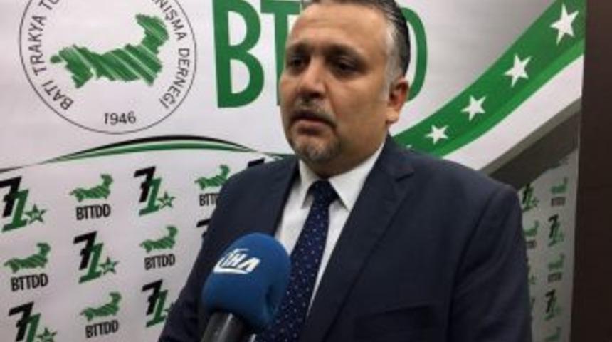 Batı Trakya T&uuml;rkleri Dayanışma Derneği Başkanı Necmettin H&uuml;seyin: "cumhurbaşkanı, Malumu İlan Etti"