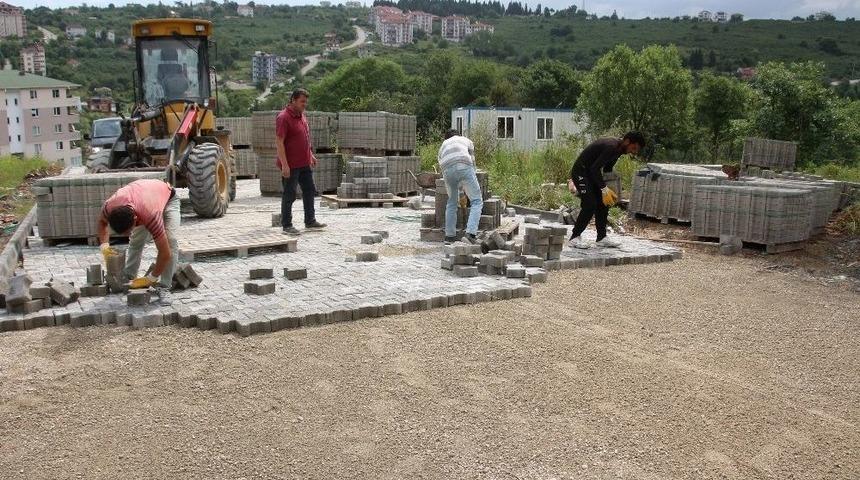 Ak&ccedil;akoca&rsquo;nın Her Noktasın &Ccedil;alışmalar Devam Ediyor