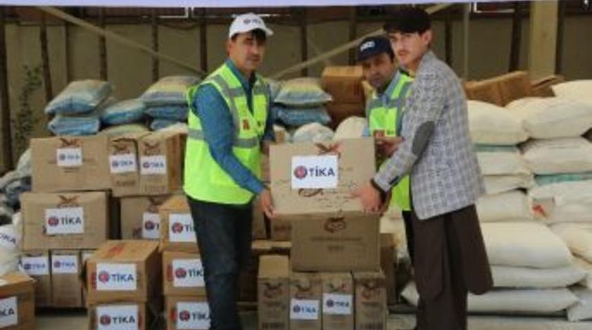 Tika&rsquo;dan Afganistan&rsquo;a Gıda Yardımı