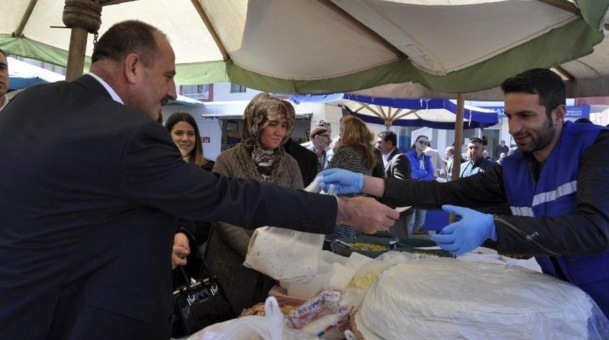 Seğmenler Pazar Yeri A&ccedil;ıldı