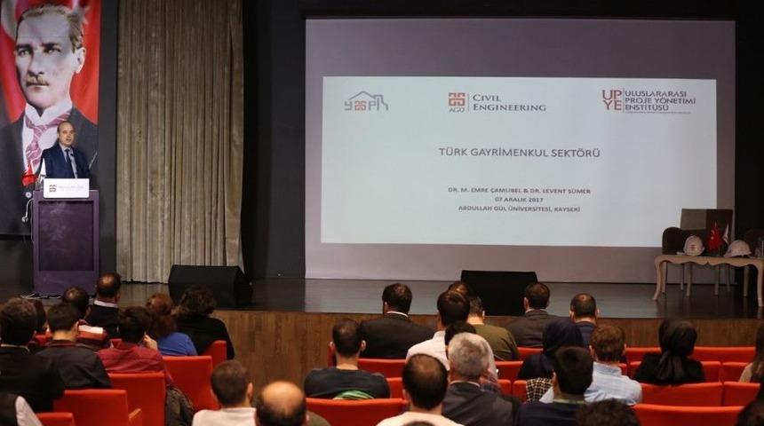 Ag&uuml;&rsquo;de &ldquo;t&uuml;rk Gayrimenkul Sekt&ouml;r&uuml;ne Genel Bakış&rdquo; Konulu Panel