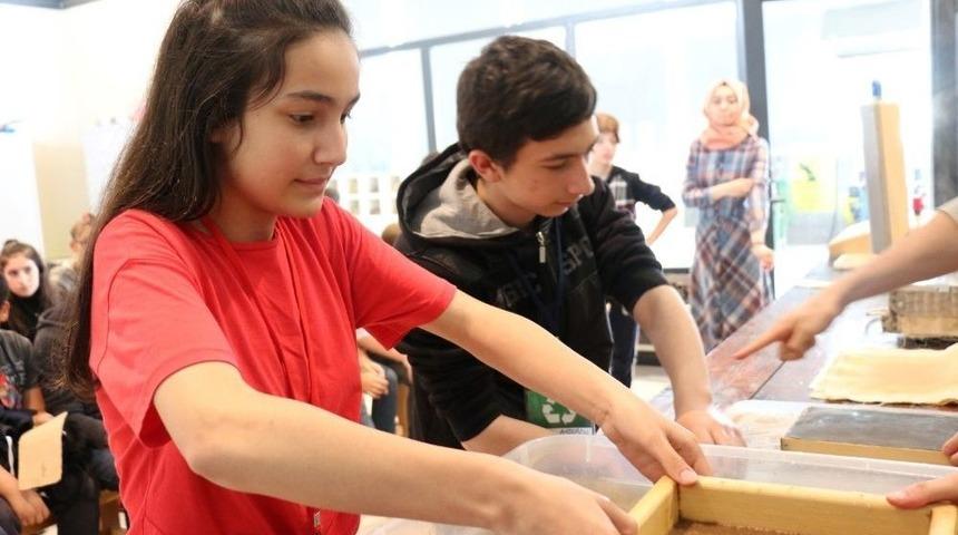 Seka Kağıt Müzesinde Geri Dönüşüm Eğitimi Verildi