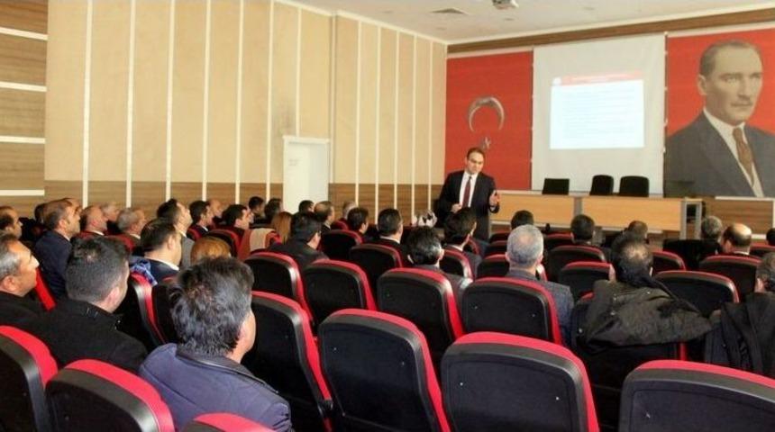 Orta&ouml;ğretim Kurumlarının Genel Durumu Değerlendirildi