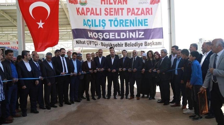 Hilvan&rsquo;da Semt Pazarının A&ccedil;ılışı Ger&ccedil;ekleştirildi