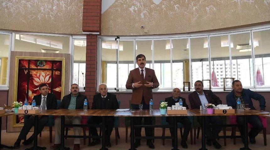 Başkan Asya Mahalle Muhtarları İle Bir Araya Geldi