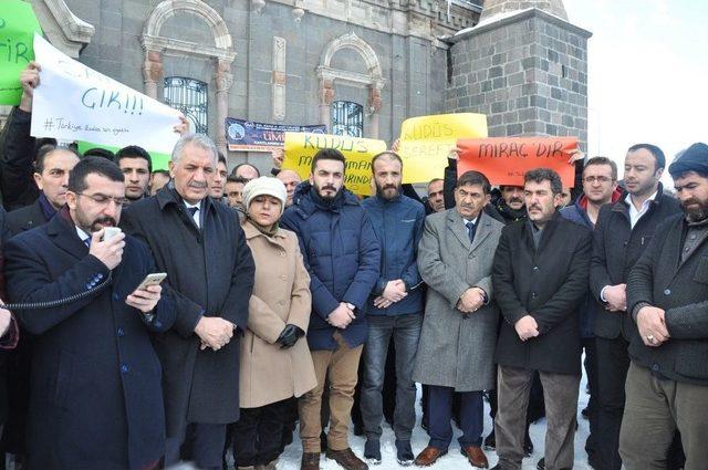 Ak Parti Kars İl Teşkilatından Abd’ye Tepki