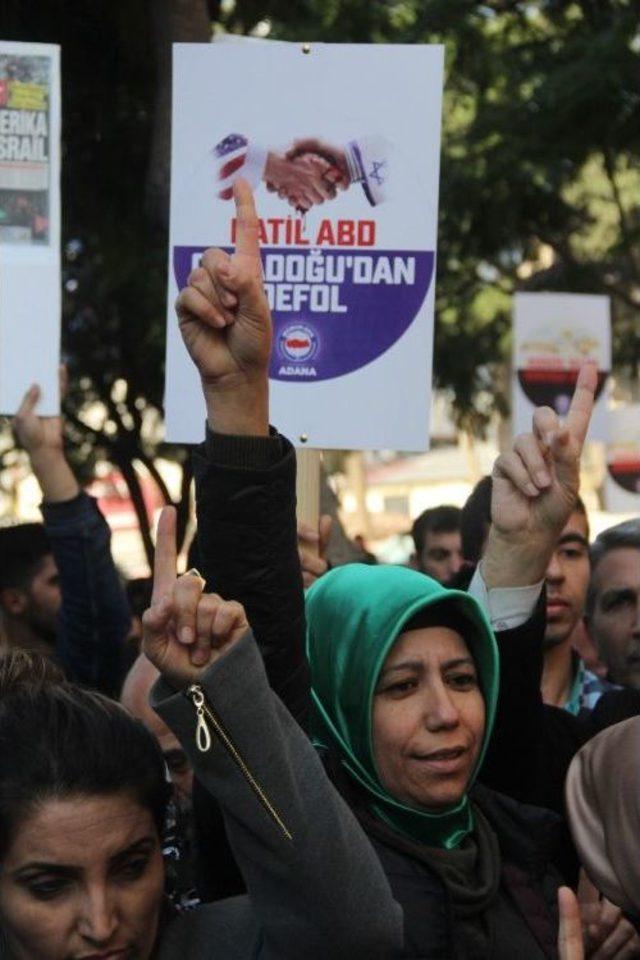 Cuma Namazı Çıkışı Kudüs Kararı Protesto Edildi