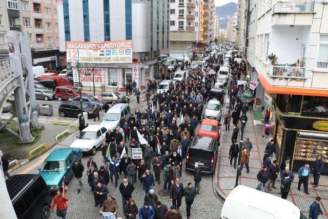 Cumhurbaşkanı Erdoğan’ın Memleketi Kudüs İçin Ayakta