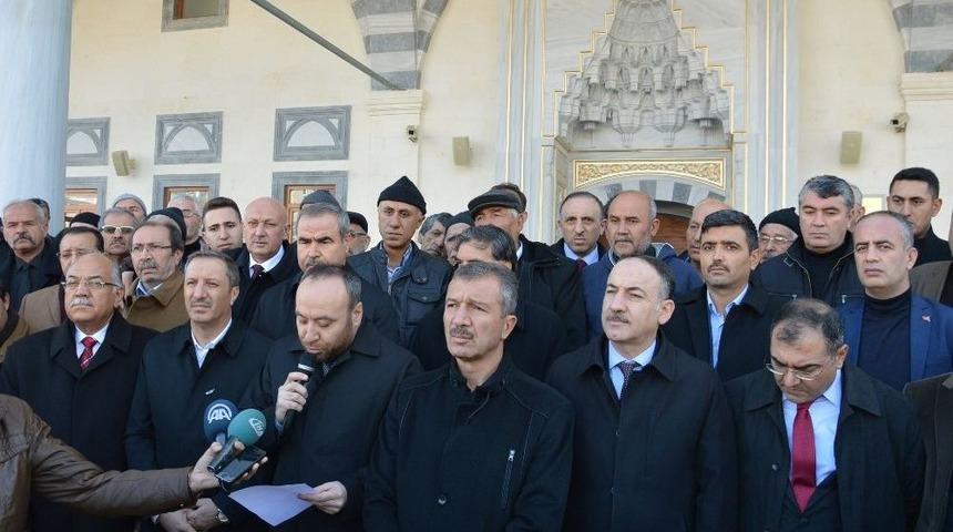 Ak Parti İl Başkanı Dağdelen: &ldquo;kud&uuml;s Kırmızı &Ccedil;izgimizdir&rdquo;