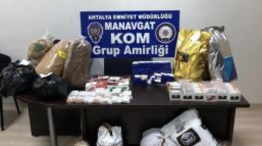 Manavgat&rsquo;ta T&uuml;t&uuml;n Ve Makaron Operasyonu