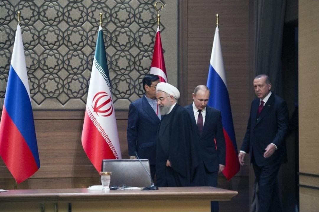 Kritik 3&rsquo;l&uuml; Suriye Zirvesi Sonrası Ortak Basın Toplantısı