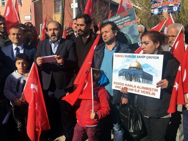 Tunceli’den Trump’a "kudüs" Tepkisi 1