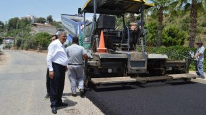 Kumluca Kasap&ccedil;ayırı&rsquo;na Sıcak Asfalt