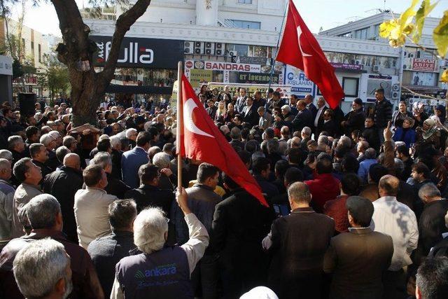 Antalya’da Abd’nin Kudüs Kararı Protesto Edildi