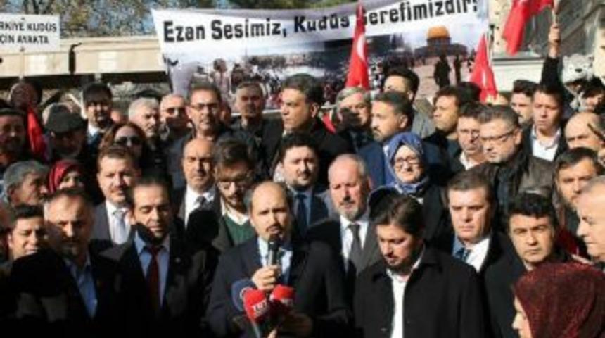 Ak Parti Balıkesir İl Teşkilatından Trump’a Protesto