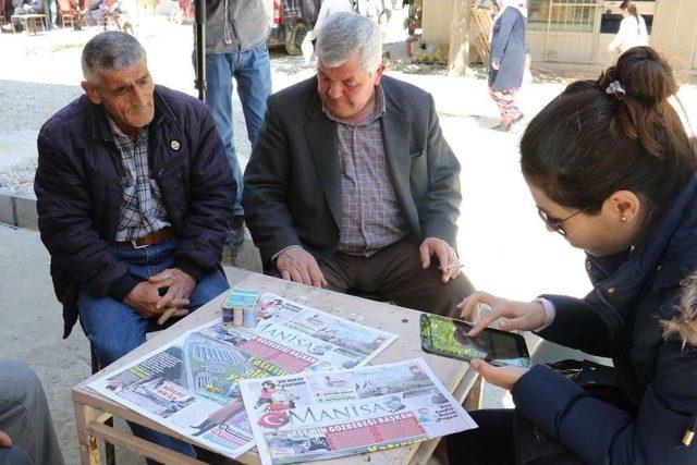 Manisa Büyükşehir’in ’sosyal Doku’ Ekibi Kapı Kapı Geziyor