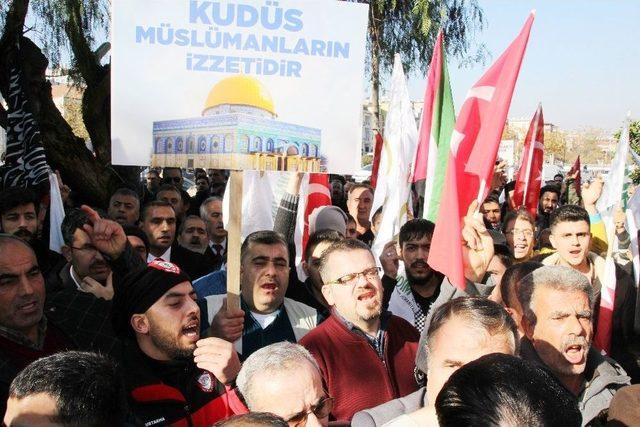 Hatay’da Kudüs Kararı Protesto Edildi 1