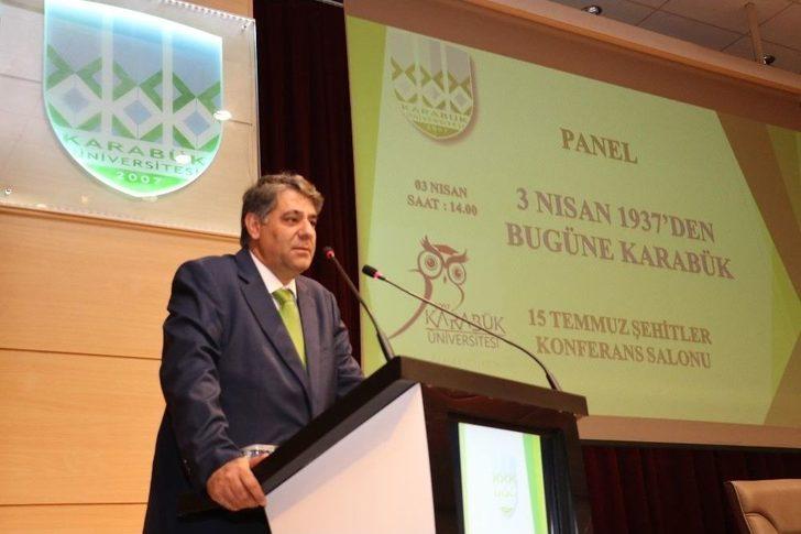 Karabük’ün Büyükleri Kbü’deki Panelde Karabük’ü Anlattı G2