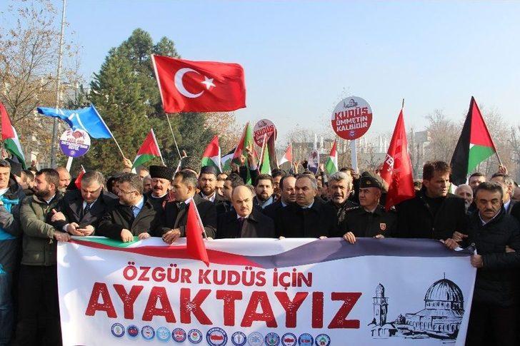 Abd’nin Kudüs Kararı Düzce’de Protesto Edildi G3